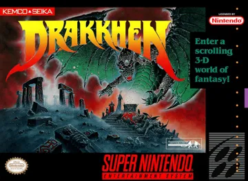 Drakkhen (USA) box cover front